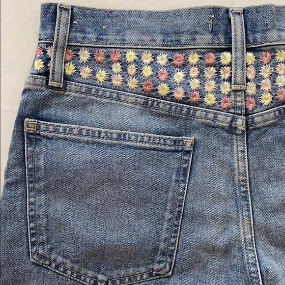 Madewell The Perfect Jean Short Floral Edition - Picture 5 of 10